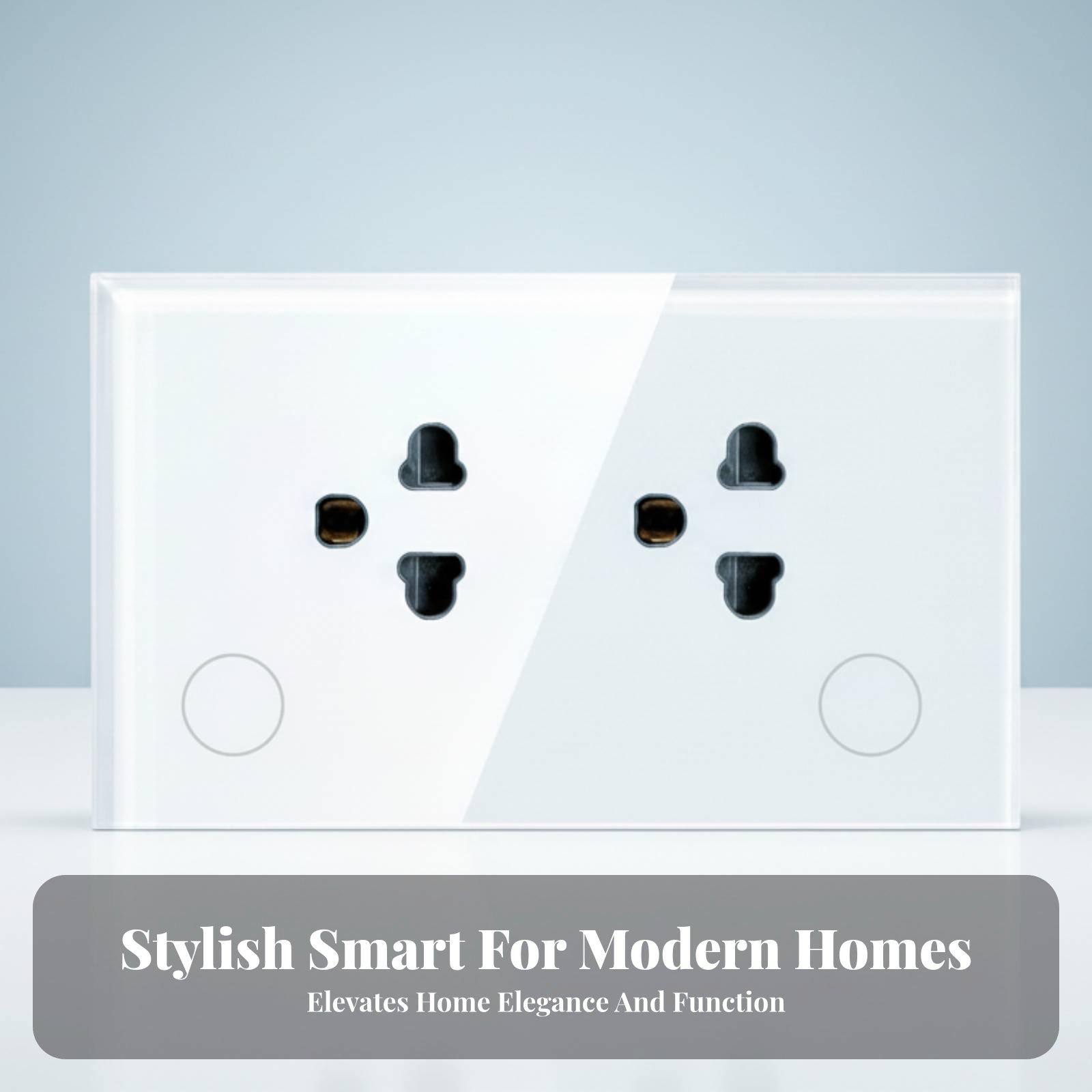 Matter Enabled Wifi Wall Socke - Timer Dual Outlet ulasan dan harga